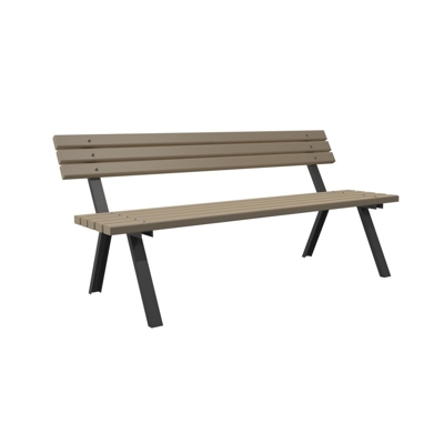 Zahradní lavička Anička - SMRKOVÁ (58 x 34mm) 140cm