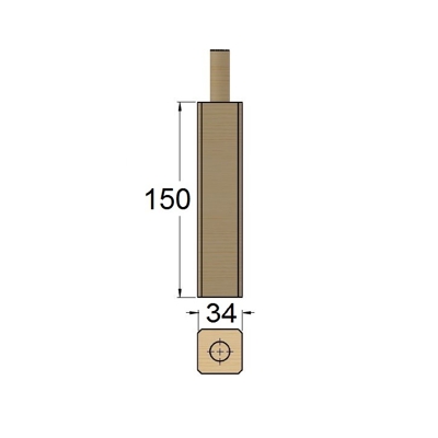 Regál Jiří - Stojka 150 (4 ks)