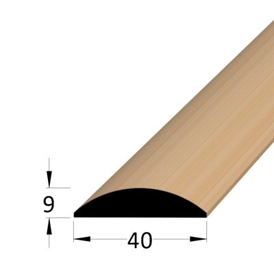 Přechodová lišta - KT 4009 BK /60