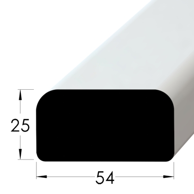 Dřevěný lavičkový profil - LA 5425 JS /180