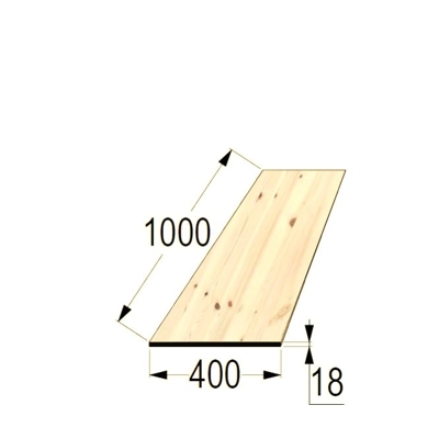 Spárovka BO 18x400 x 1000 průběžná A/B