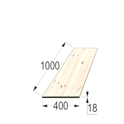 Spárovka SM 18x400 x 1000 průběžná A/B