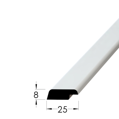 Krycí lišta - K 2508V DB /pd