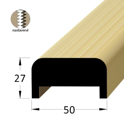 M 5027D SM /300 nast. (drážka 41 mm)
