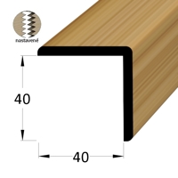 Rohová lišta - R 4040 DB /240 nast.