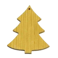 Dřevěná vánoční ozdoba-stromeček