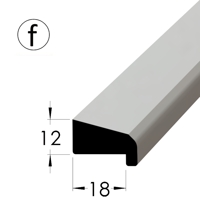 Zasklívací lišta - PD 1812 fDB /220