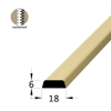 Krycí lišta - K 1806 /240 nast. - borovice