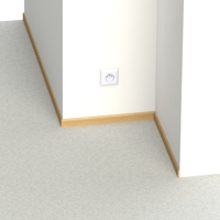 Podlahová lišta - P 3507 dDB /240 (jádro DB) - dýha dub