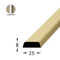 Krycí lišta - K 4408 BK /pd