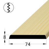 Krycí lišta - K 7408 SM /240 nast. - smrk